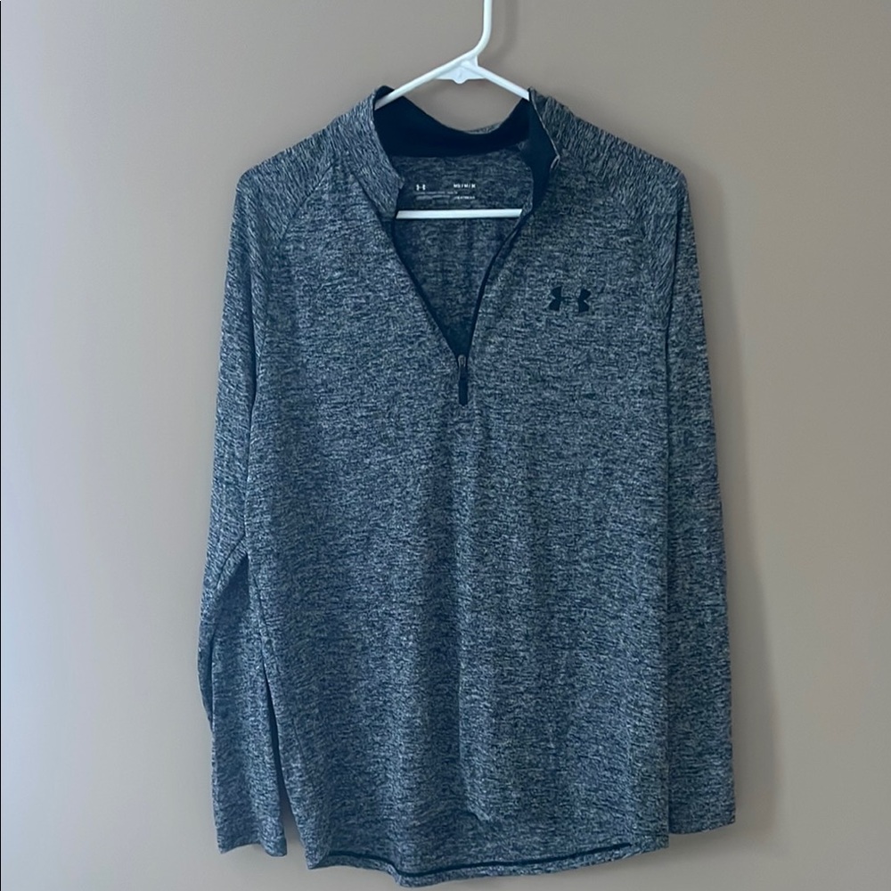 Under Armour Gray Quarter-Zip Pullover